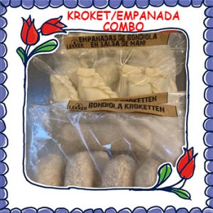 Combo gourmet:  6 Empanadas + 6 Croquetas de Bondiola